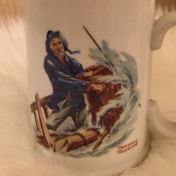 Norman Rockwell Mug | Braving the Storm - Picture 2 of 5